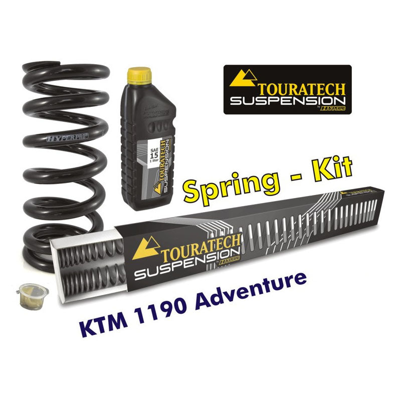 Progressive Fork & Shock Springs - KTM Adventure 1190 without Electronic Suspension