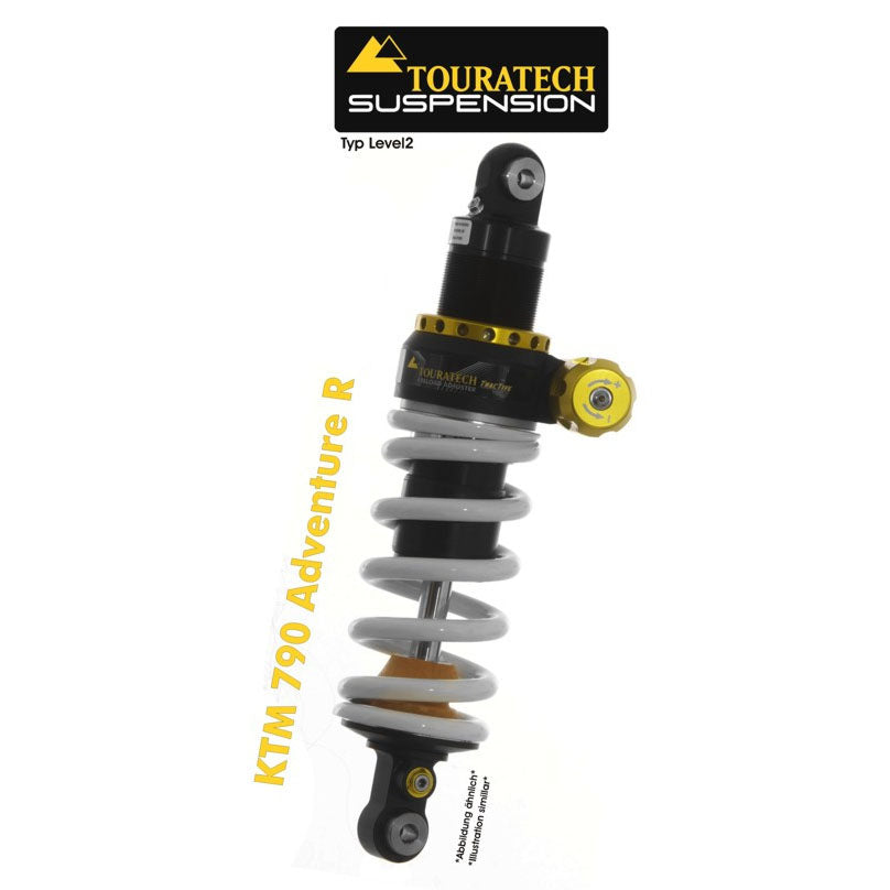 Shock Absorber Explore, Level 2 Standard & 30mm Lowering (Pre-Load Adjustment, Low Speed) - KTM Adventure R 790, 890