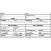 Progressive Fork & Shock Springs Standard & 30mm Lowering- KTM Adventure R 790