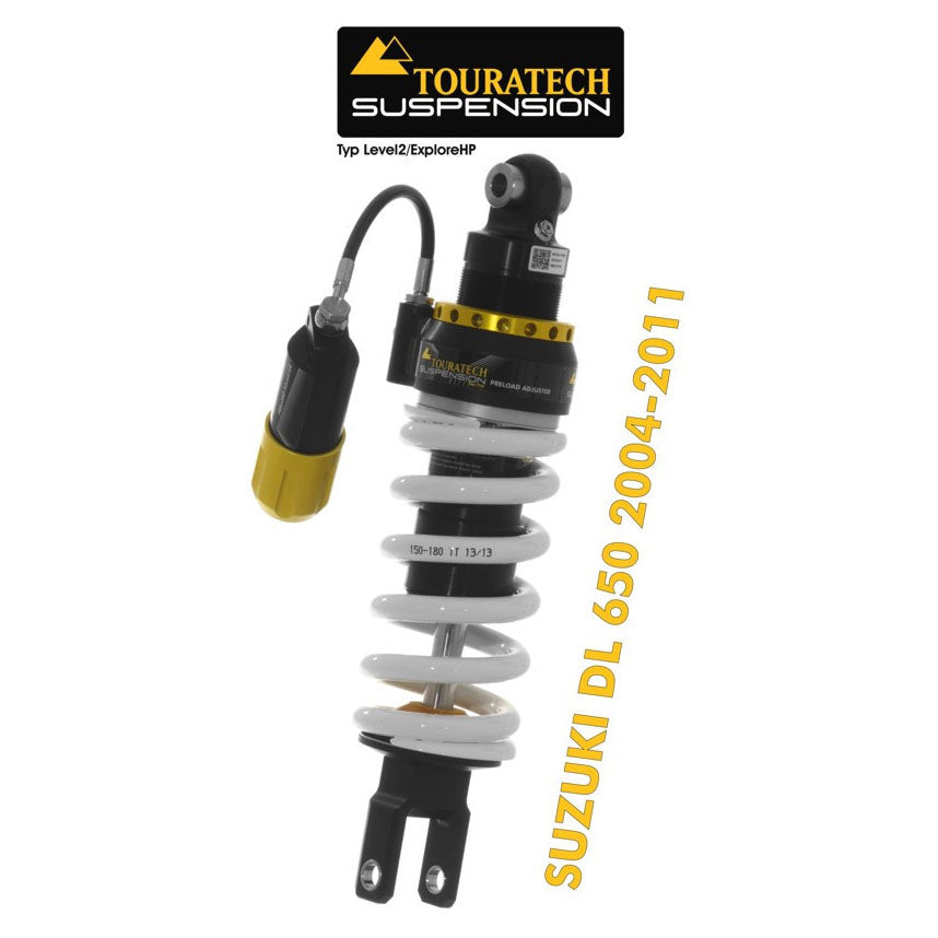 Shock Absorber Rear Explore HP, Level 2 (Pre-Load Adjustment, Low Speed) - Suzuki V-Strom DL650 04-11