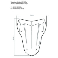 Windshield - Honda Africa Twin CRF1000L /ATAS