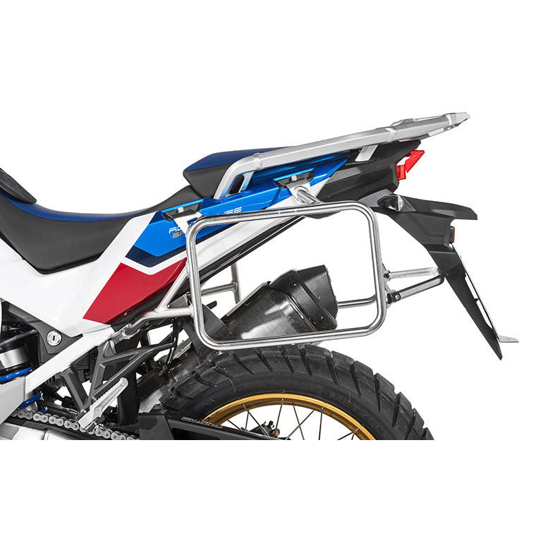 Supports de Valises Latérales Acier Inoxydable - Honda Africa Twin CRF1100L Standard à partir de 2022 & Adventure Sports toutes les années