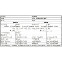 Progressive Fork Springs - Triumph Tiger 800 XR /XRt /XRx 16-17
