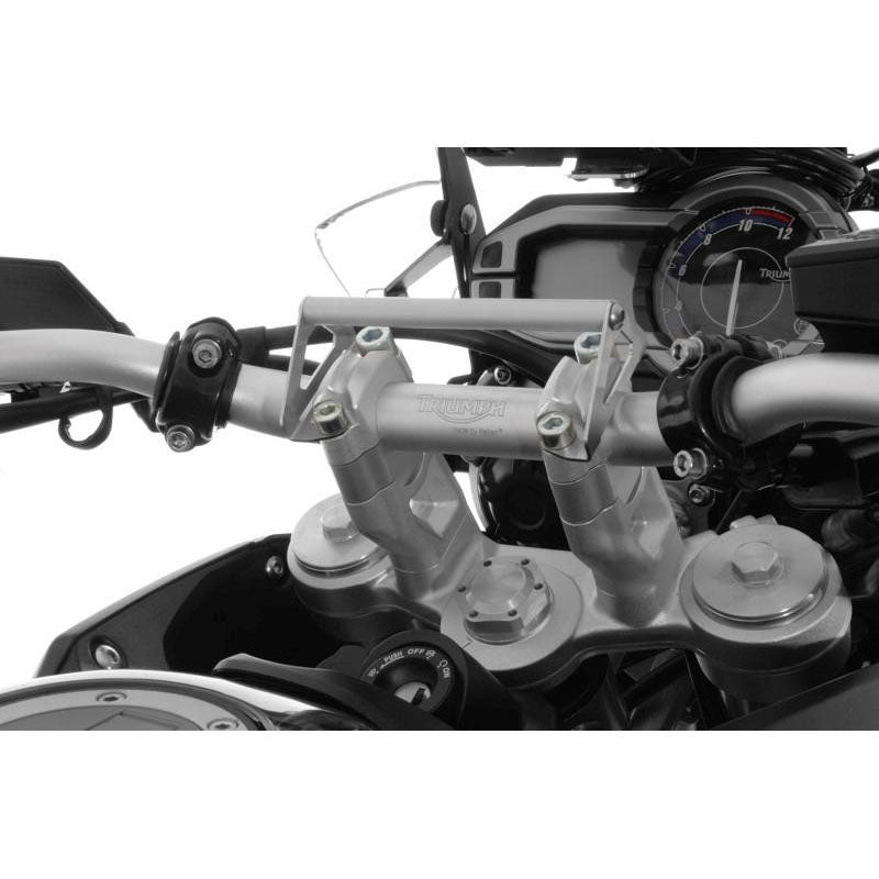 Support de Montage GPS au Guidon - Triumph Tiger 1200 jusqu'à 2021, 900 jusqu'à 2023, 800, Explorer