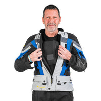 Manteau Hommes Bleu Companero Summer Traveller