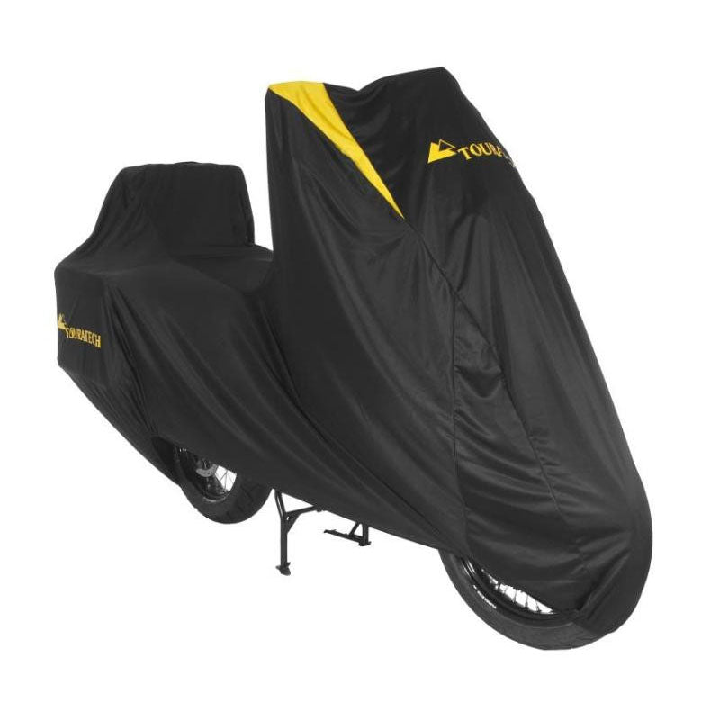 Bike Cover Soft Indoor Soft for Adventure bikes with Side Cases & Top Case