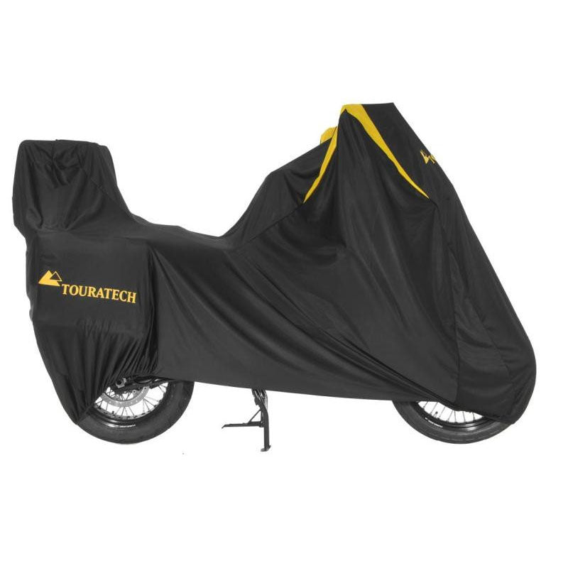 Bike Cover Soft Indoor Soft for Adventure bikes with Side Cases & Top Case