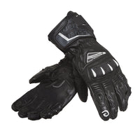 SP-01 Black Men Racing Leather Gloves