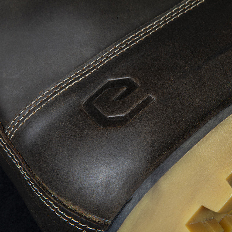 All Ride Brown Men Cafe Racer Boots by Eleveit