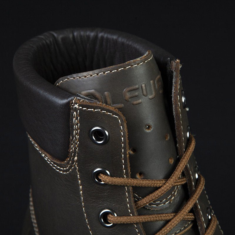 All Ride Brown Men Cafe Racer Boots by Eleveit
