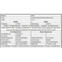 Progressive Fork & Shock Springs Standard, 20mm, 35mm or 50mm Lowering - BMW F800GS /GSA 13-18
