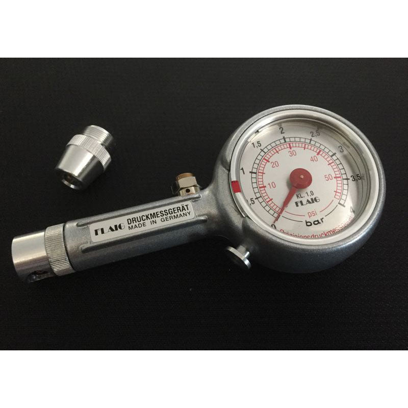 Tire Pressure Gauge with Drain Valve