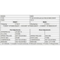 Progressive Fork Springs Standard, 25mm, 40mm Lowering - BMW F900GSA, F850GS /GSA 2018 and up