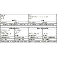 Progressive Fork Springs Standard & 30mm Lowering - KTM Adventure R 790, 890