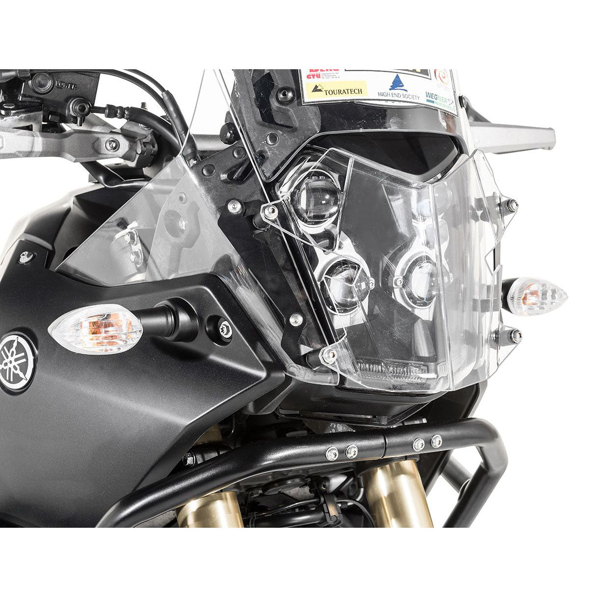 Headlight Guard Clear Quick-Release - Yamaha Tenere 700