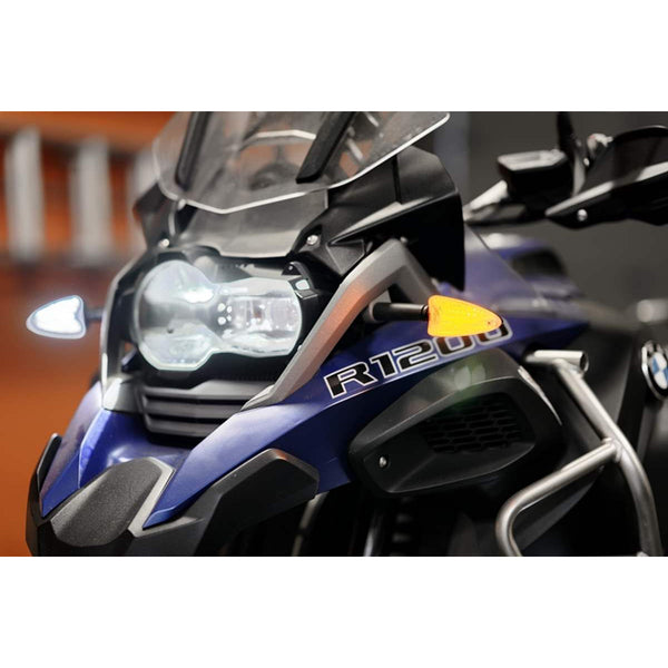 Evolution LED H4 Safety Turn Signal Flashers Inserts - Rear Running Lights BMW R1200GS, G310GS, GSA or RnineT 2018 and up
