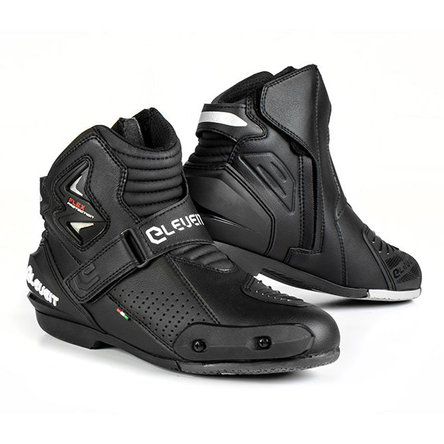 Booster Black Men Racing Boots