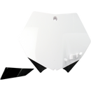Front Number Plate White - KTM 2007-2012
