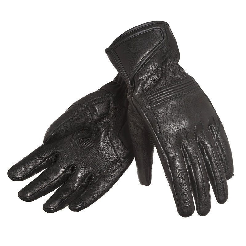 Classic Black Men Cafe Racer Gloves