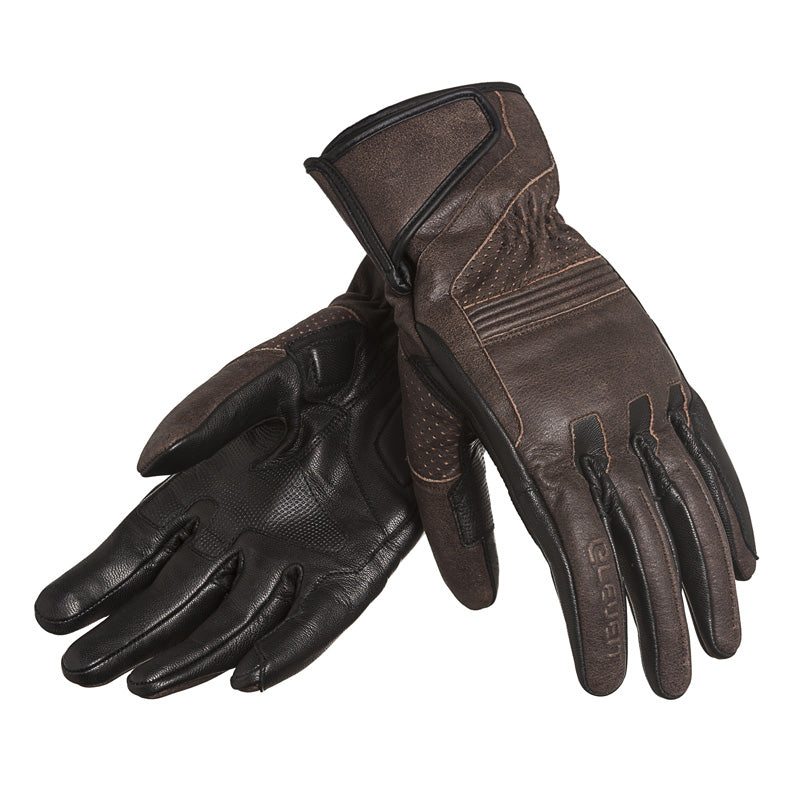 Classic Brown Men Cafe Racer Gloves