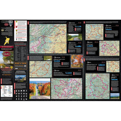 Southern Mid-Atlantic G1 Butler Map - 2nd Edition