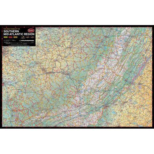 Southern Mid-Atlantic G1 Butler Map - 2nd Edition