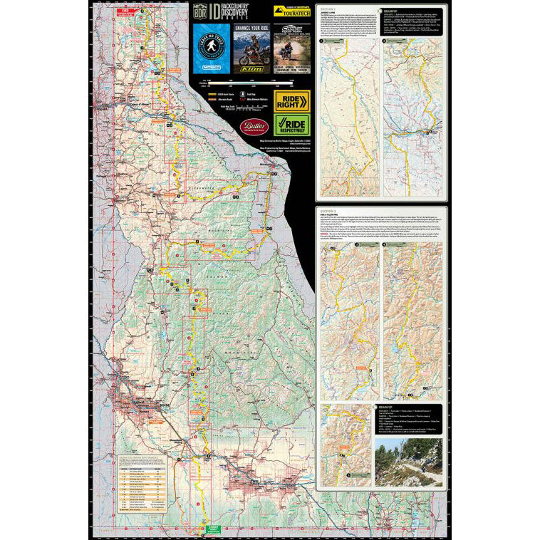 Idaho G1 Butler Map - 5th Edition