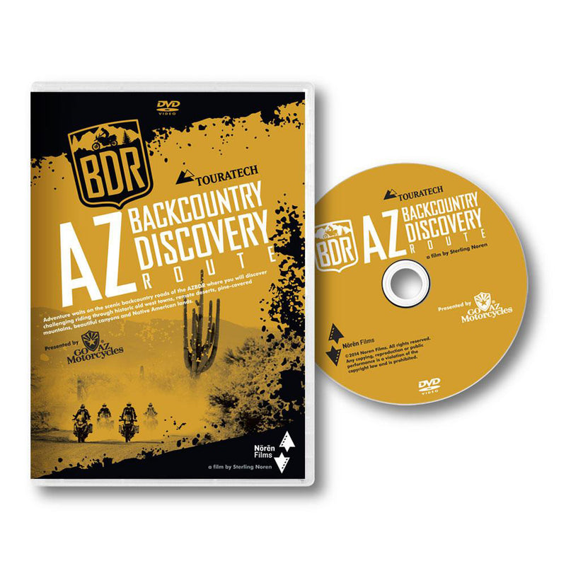 Arizona AZBDR Backcountry Discovery Route DVD