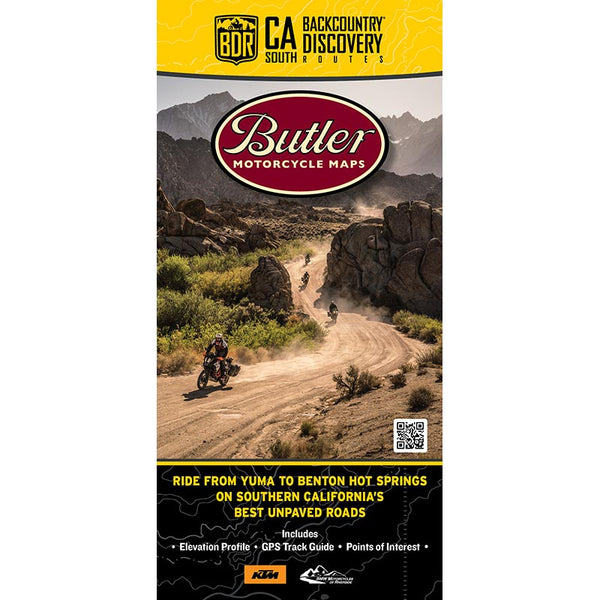 California South CABDR-S Backcountry Discovery Route Map