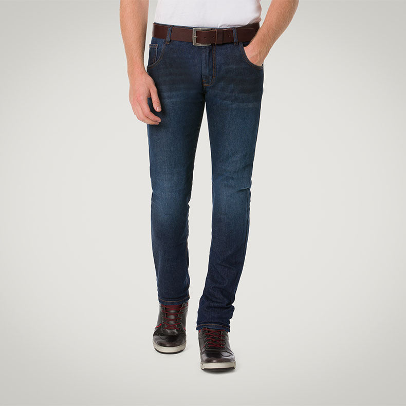 Deux Men Riding Jeans