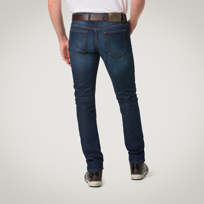 Deux Men Riding Jeans