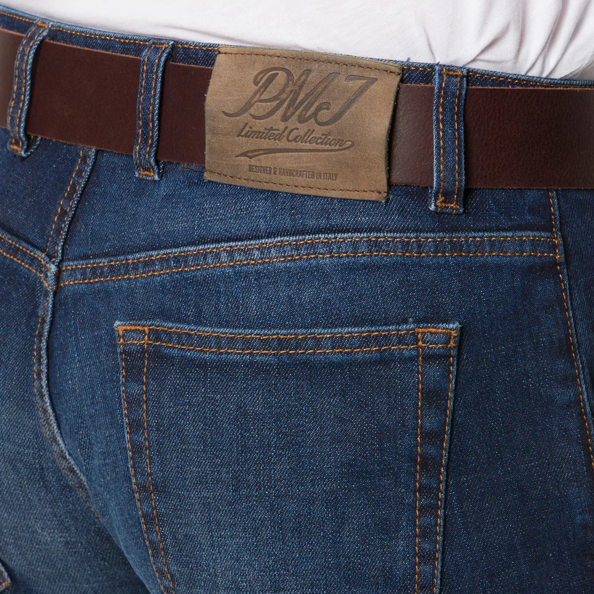 Deux Men Riding Jeans