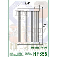 Oil Filter HF655