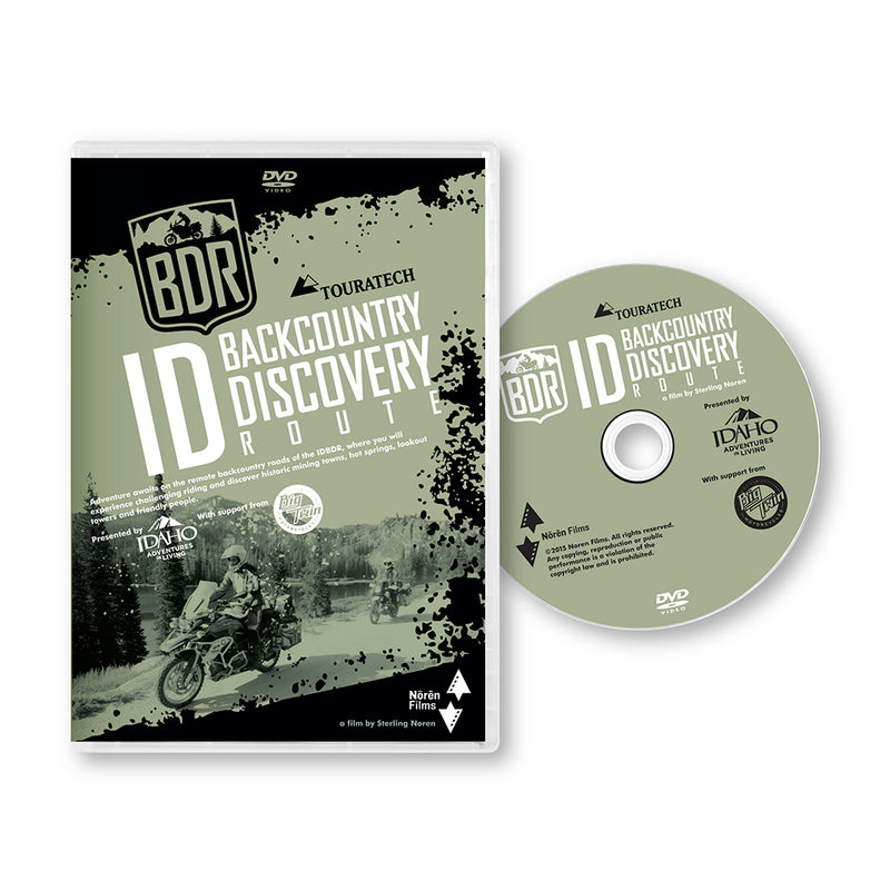 DVD Idaho IDBDR Backcountry Discovery Route