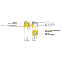 Jeans de Moto Femmes Jenny