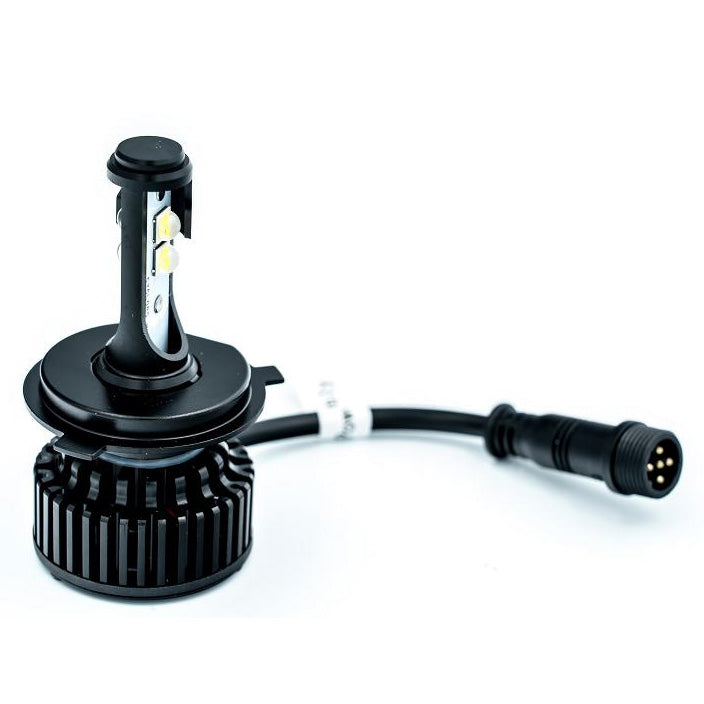 H4 LED Headlight Bulb Kit - DC Powered Bikes