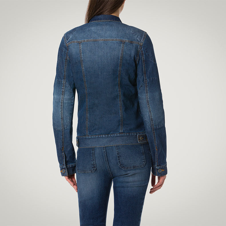 Lucy Women Jeans Riding Jacket