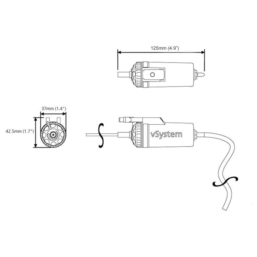 Système de Lubrification de Chaîne Essentiels Micro vSystem