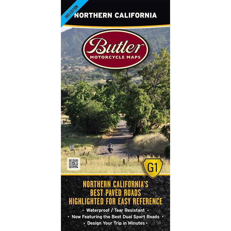 Northern California G1 Butler Map - 3rd Edition