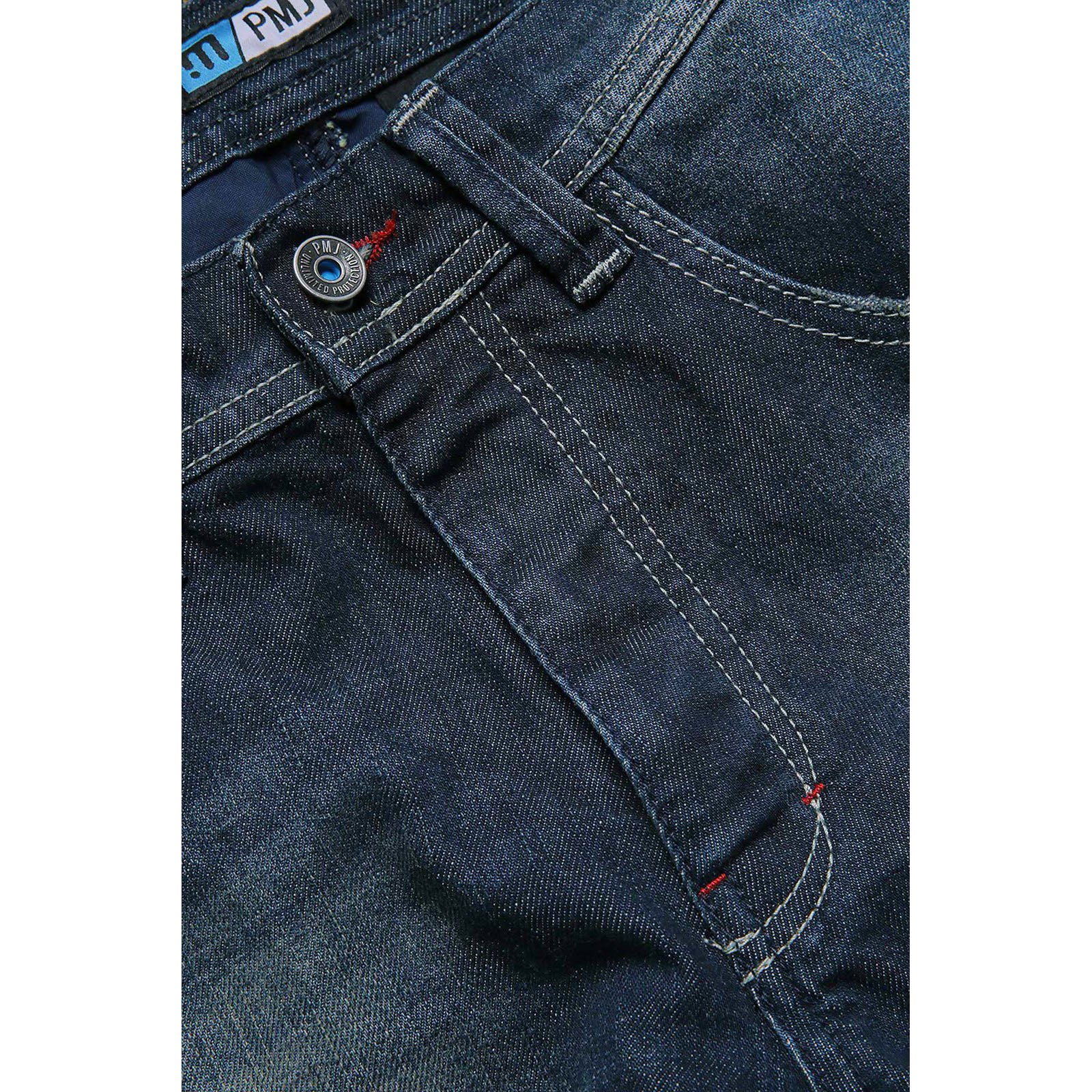 Jeans de Moto Hommes Bleues Foncées Vegas