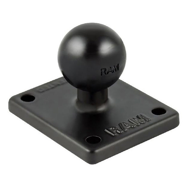 Base Boule RAM avec base 2" x 1.7" à Quatre Trous avec 1" Ball