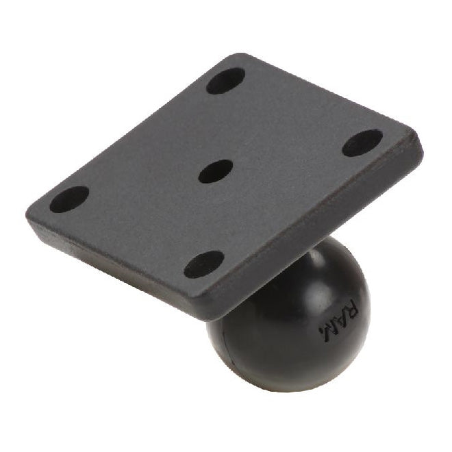 Base Boule RAM avec base 2" x 1.7" à Quatre Trous avec 1" Ball