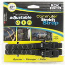 ROK Straps Light-Duty Black Reflective 28"x5/8"