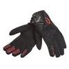 RT-1 Black/Red Men Touring Gloves