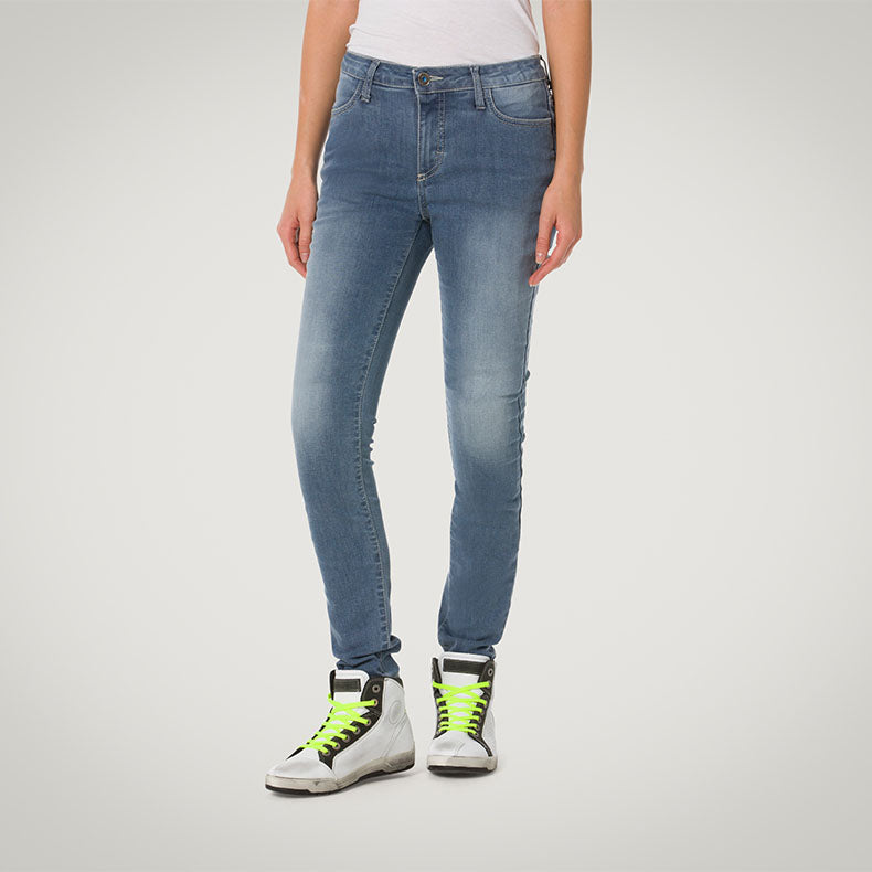 Skinny Women Blue Riding Jeans