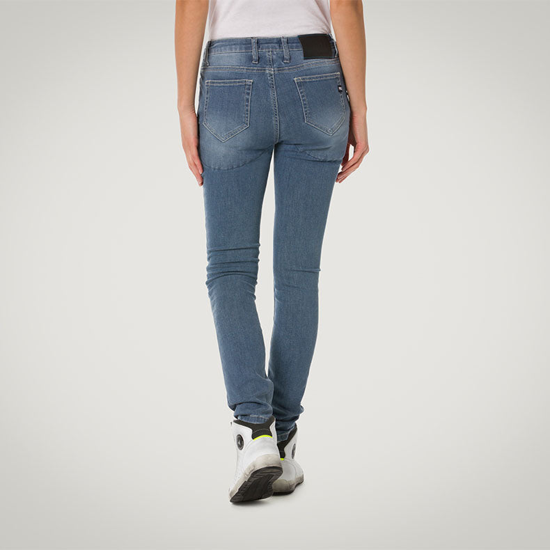 Skinny Women Blue Riding Jeans