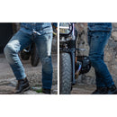 Street Men Riding Jeans