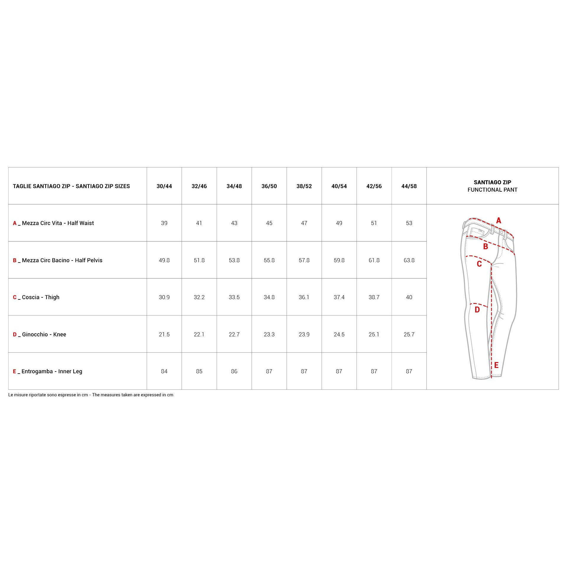 Santiago Zip Blue Men Riding Pants