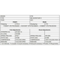 Progressive Fork Springs Standard & 30mm Lowering - KTM Adventure R 790, 890