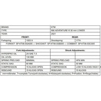 Progressive Fork Springs Standard & 30mm Lowering - KTM Adventure R 790, 890